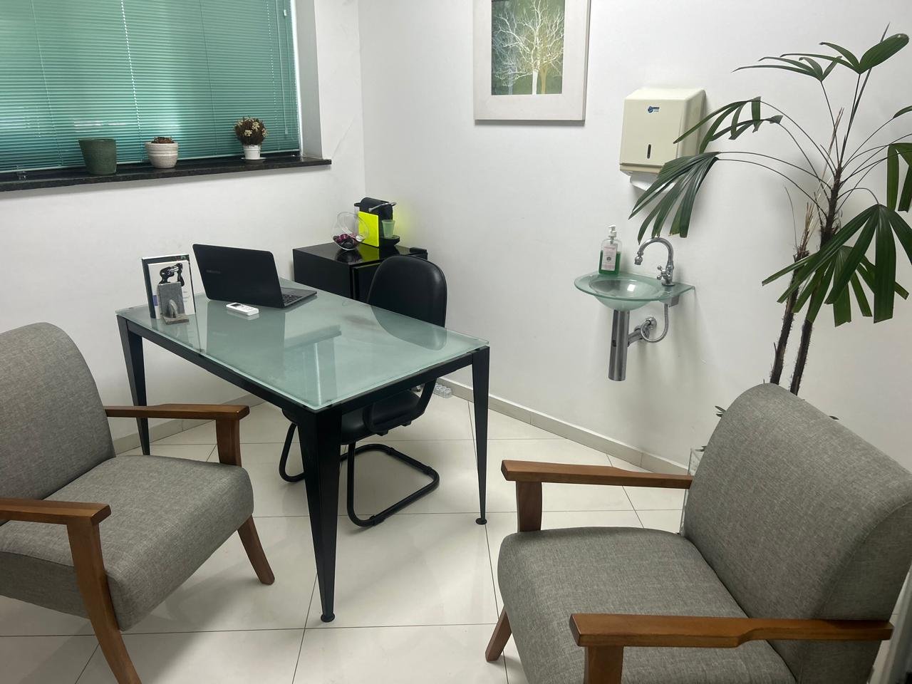 Sala de atendimento psicológico no Tatuapé, São Paulo